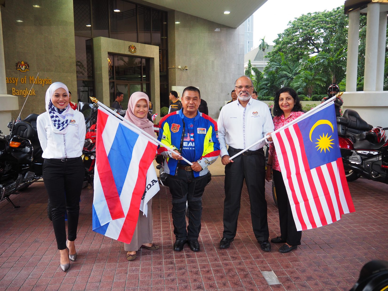 17th Wingers Camaraderie Ride Kicks Off in Bangkok organised by Diethelm Travel Thailand and Tourism Malaysia